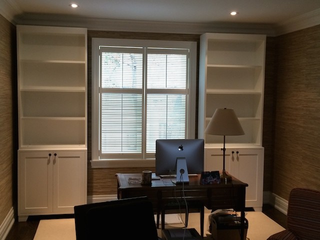 Office Free Standing Custom Wall Units - Contemporary - Calgary - by ... Office Free Standing Custom Wall Units - Contemporary - Calgary - by ...