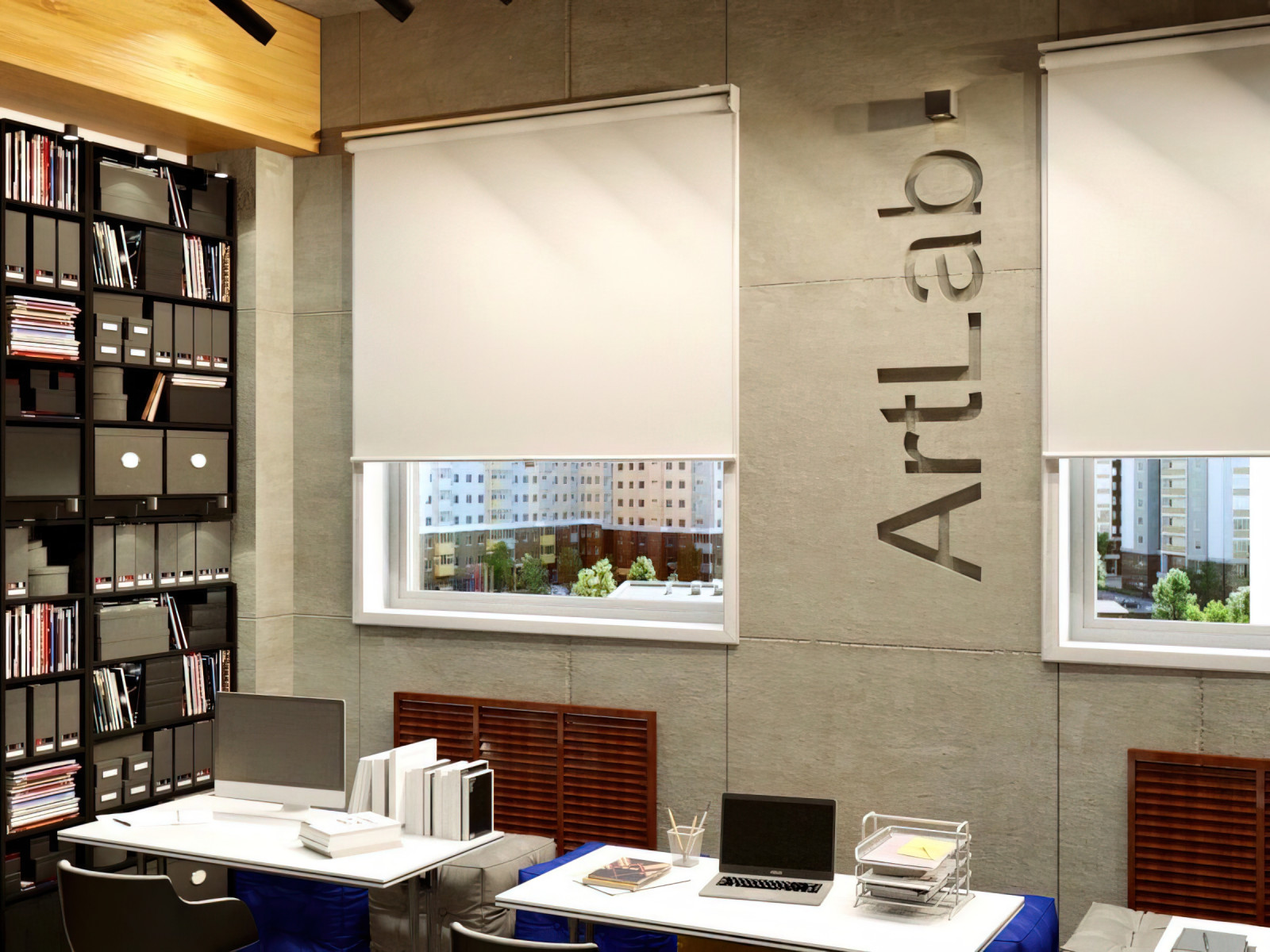 Визуализация офис