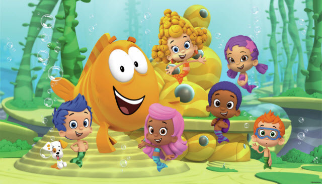 Bubble Guppies Mural