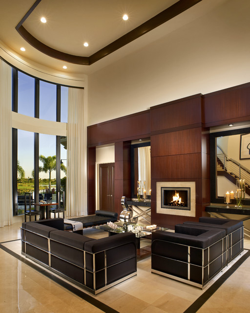 Adelson contemporary-vardagsrum