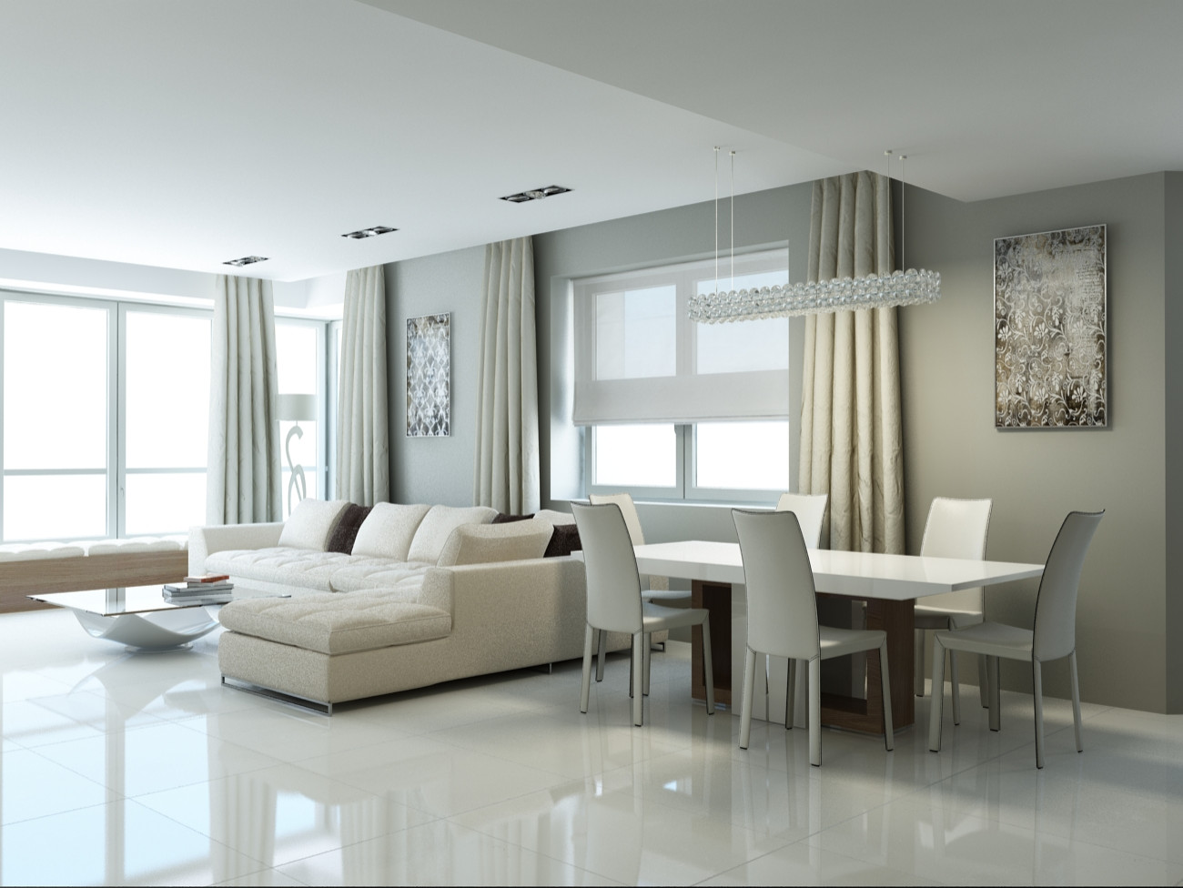 Дизайн интерьера - Квартира в жк Велл Хаус на Ленинском. г. Москва