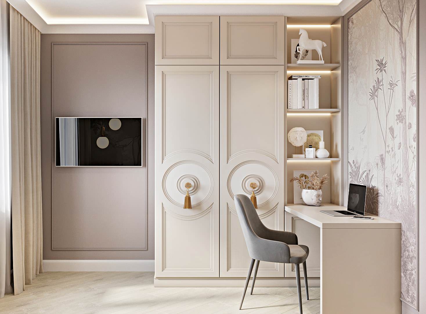 проект "Роскошные ассоциации на 100 м2"