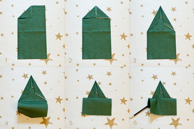 Video: Sådan folder du julens flotte servietter trin for trin