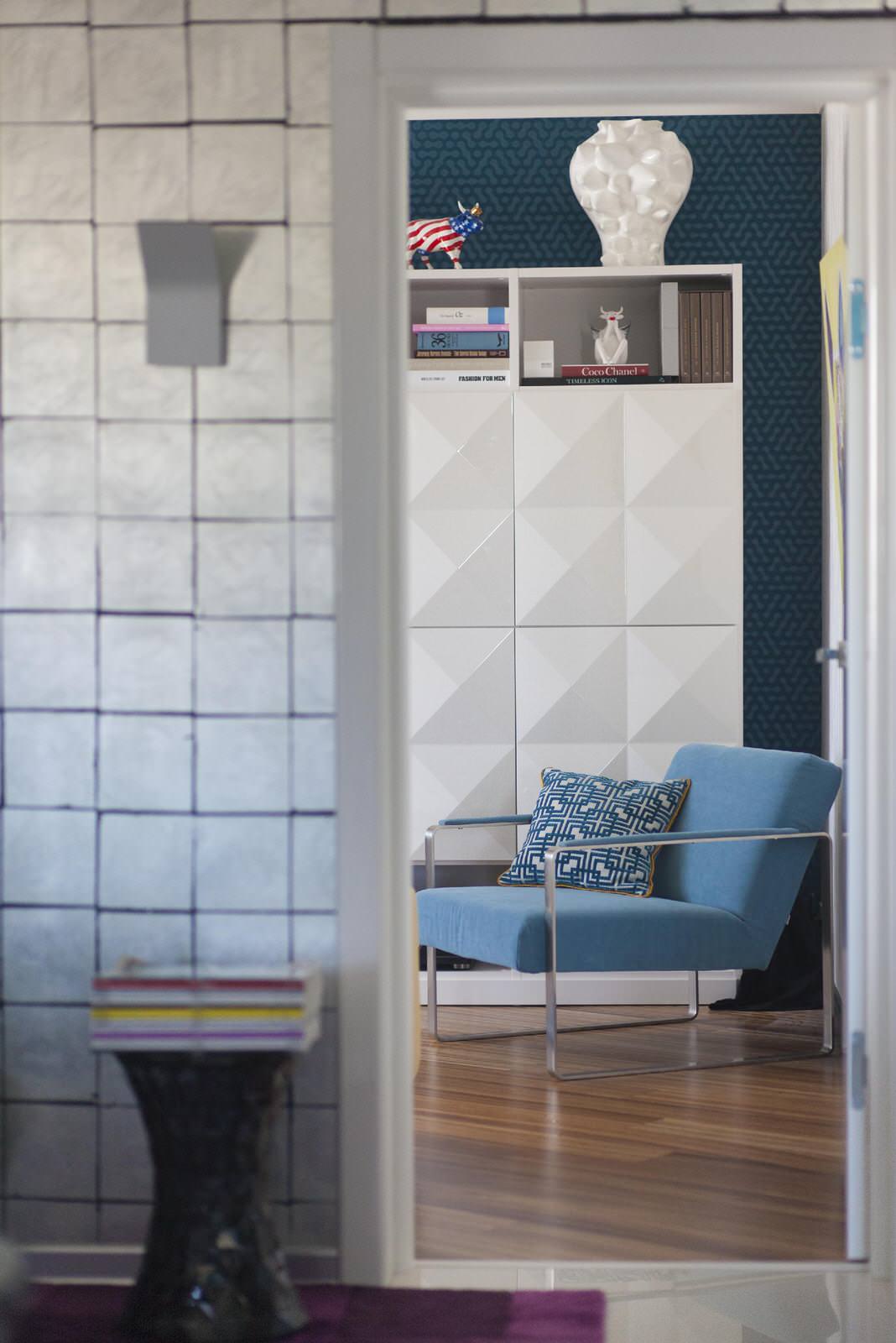 Квартира в стиле оп-арт в Казани