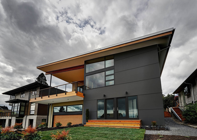 Lewis + Smith Recent Projects trendy-hus-og-facade