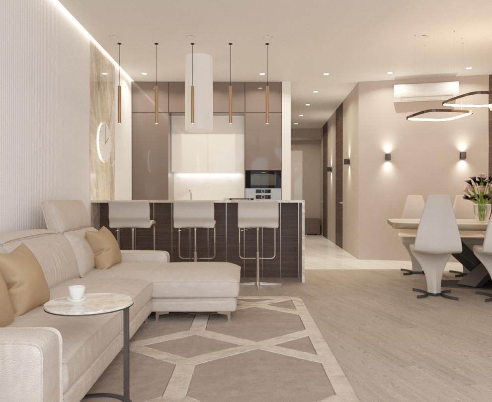 Лёгкий современный стиль в ЖК "Новая Александрия"