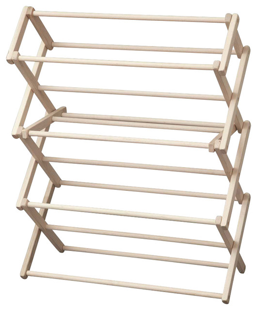 amish wall drying rack