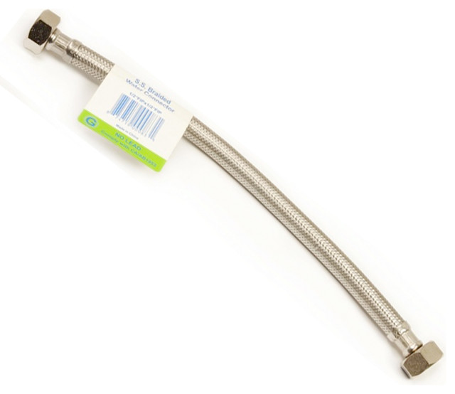 Sink Supply Line, 1/2 FIP x 1/2 FIP x 12, 16310112 Traditional