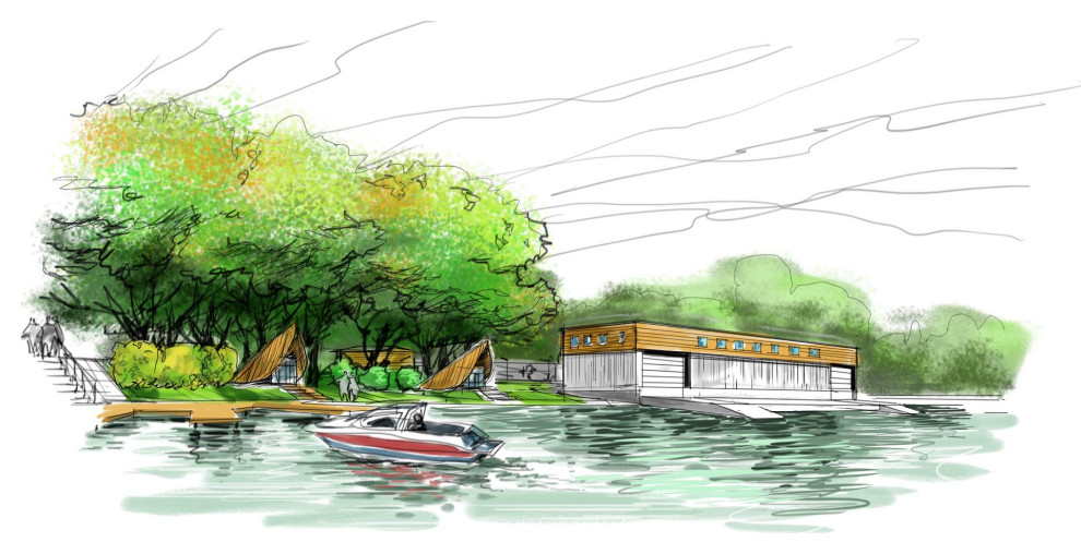 ландшафтный скетчинг