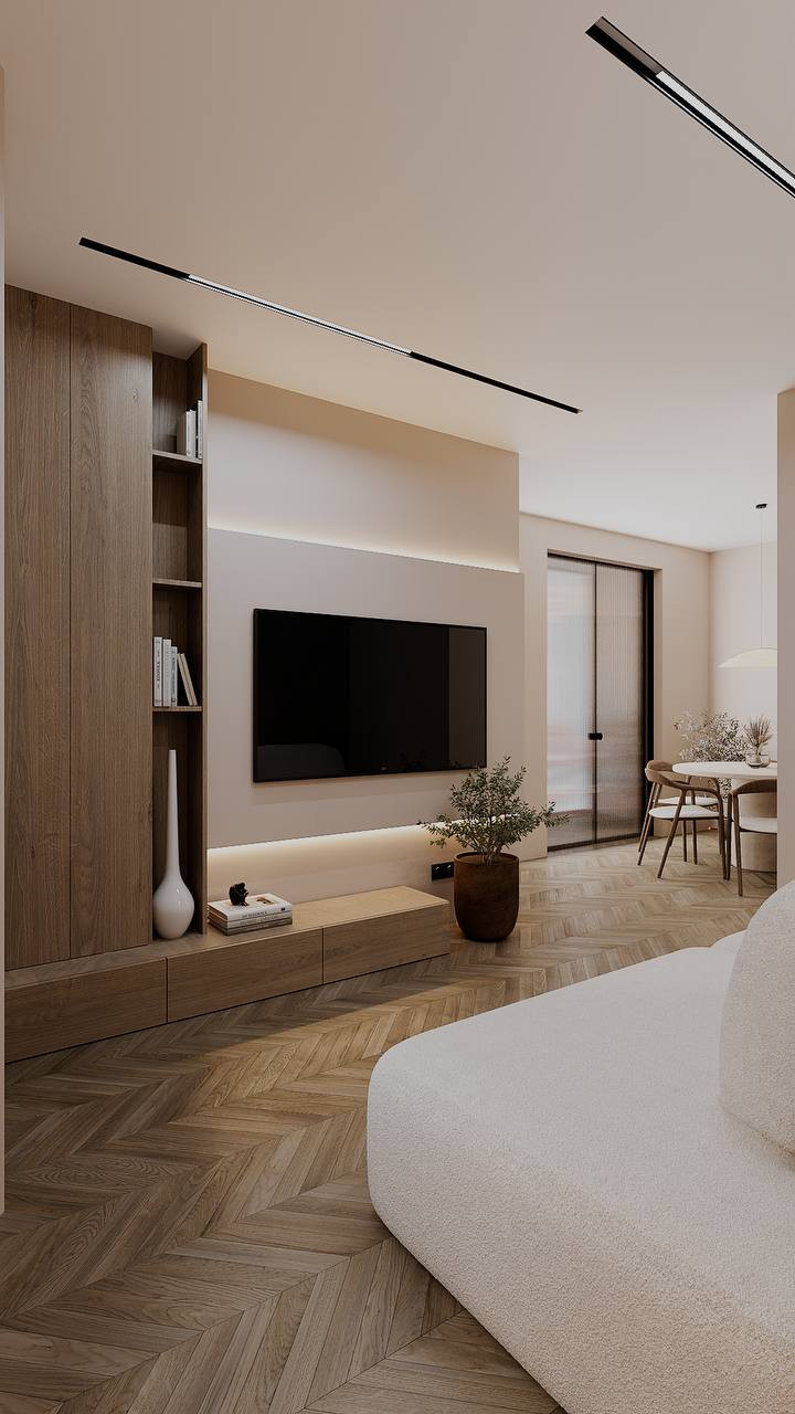 Дизайн-проект трехкомнатной квартиры 90 м2