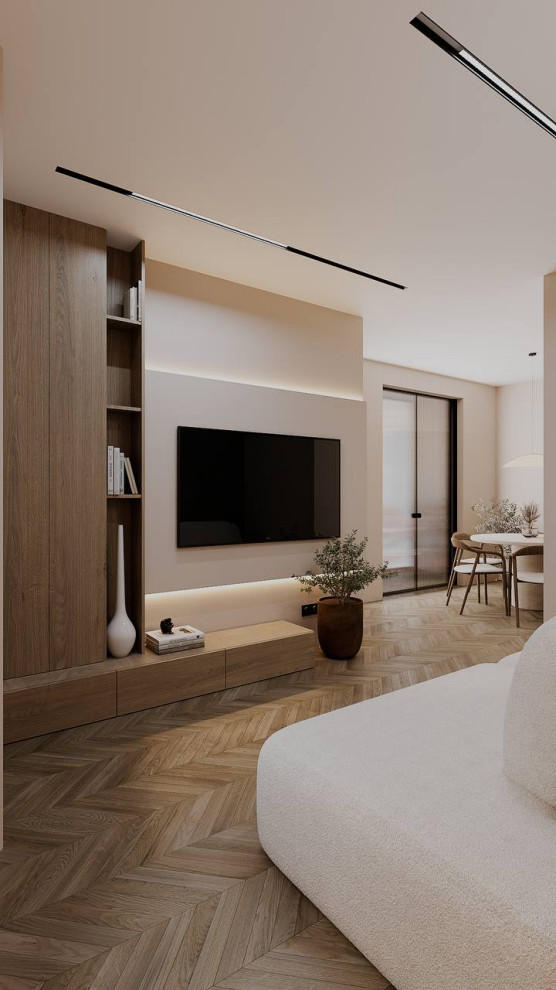 Дизайн-проект трехкомнатной квартиры 90 м2