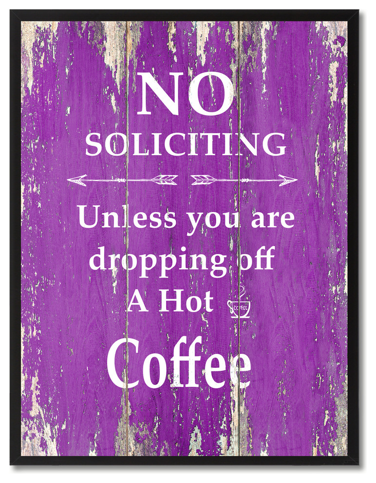 Dropping Off A Hot Coffee Inspirational, Canvas, Picture Frame, 22"X29"