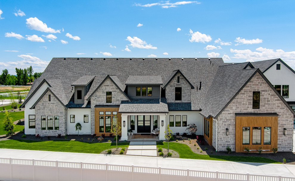 Creekside- Custom 3/1 - Transitional - Exterior - Boise - by HIGHLAND ...