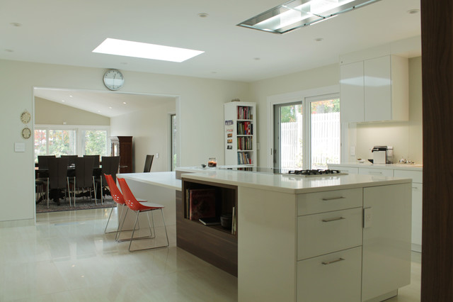 My Houzz: Modern Update to a 1960s Ranch in New Jersey contemporary-kitchen