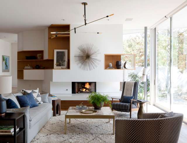 Houzz Tour Earthy Decor Adds Warmth To A Modern Home