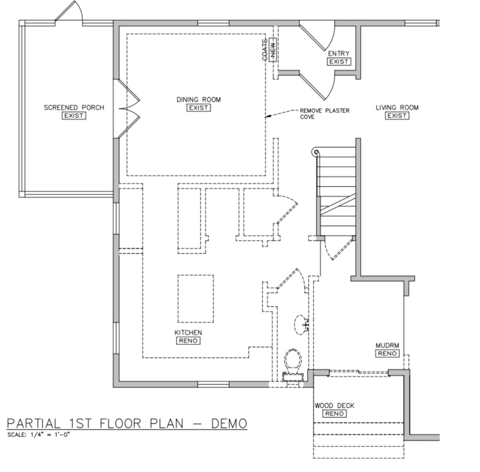 Center-Hall Colonial in Northern NJ Kitchen Remodel Layout Advice