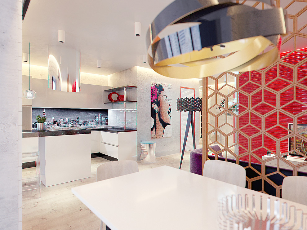 3D визуализация 3-х комнатной квартиры