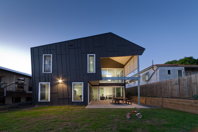 Anderson St contemporaneo-fachada