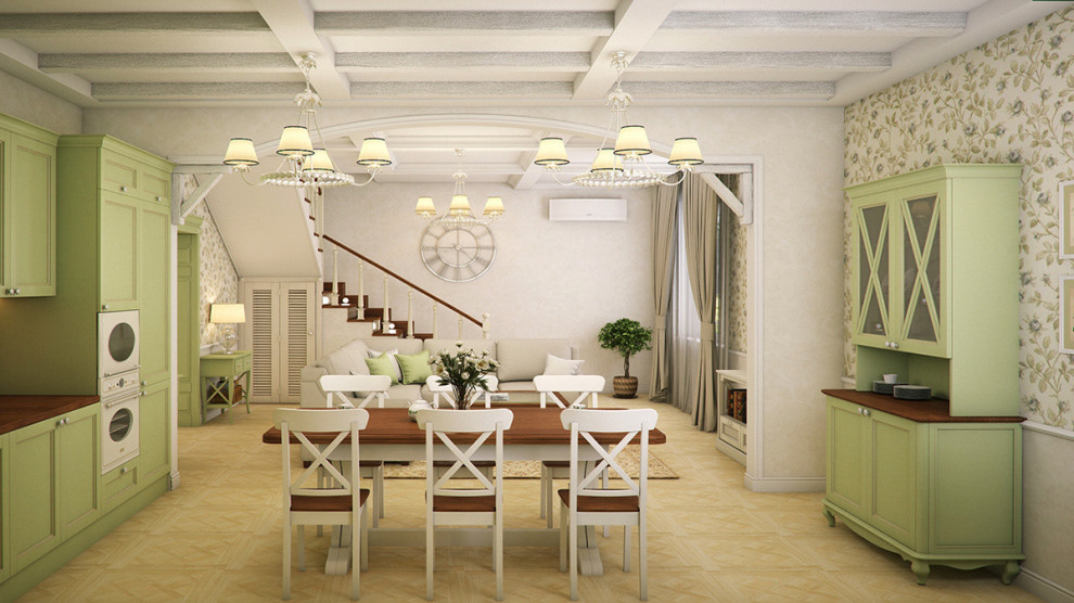 Дизайн проект дома в стиле "Прованс"