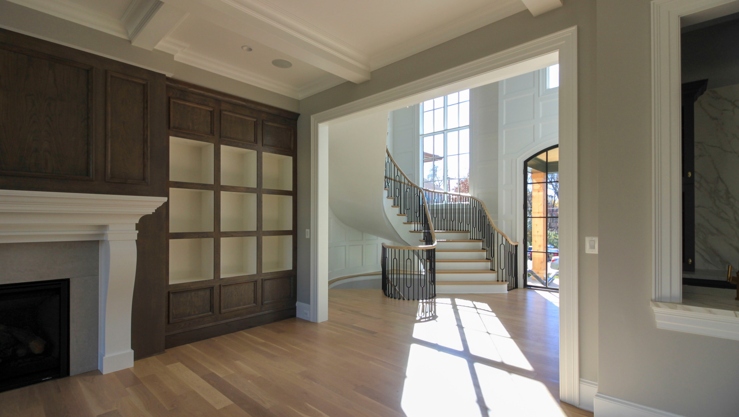 95_Remarkable and elegant floating elliptical staircase, McLean, VA 22101
