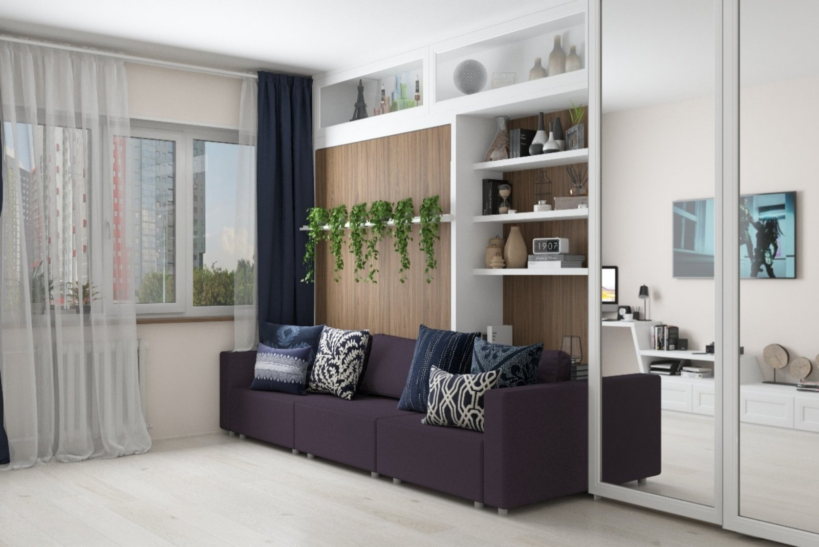 Разработка мебели для гостиной