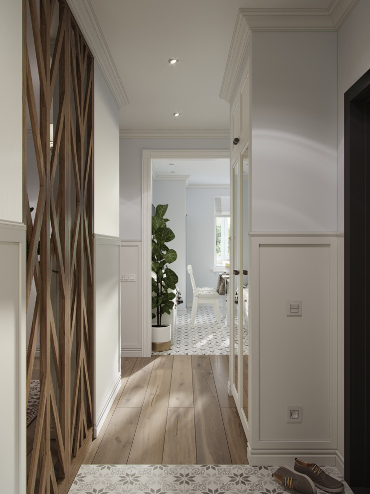 Проект квартиры в скандинавском стиле для молодой семьи