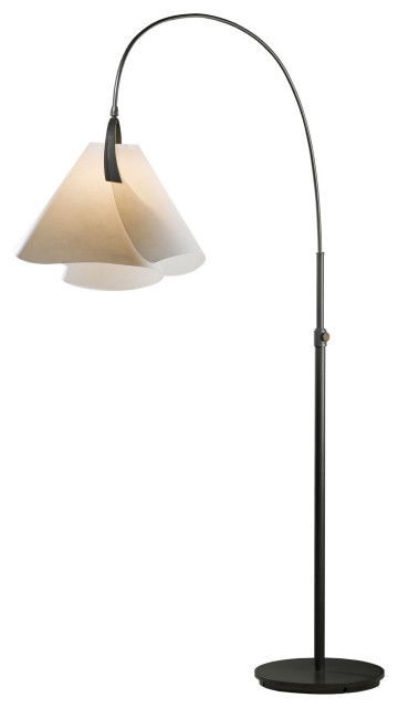 Hubbardton Forge 234505-1073 Mobius Arc Floor Lamp in Sterling