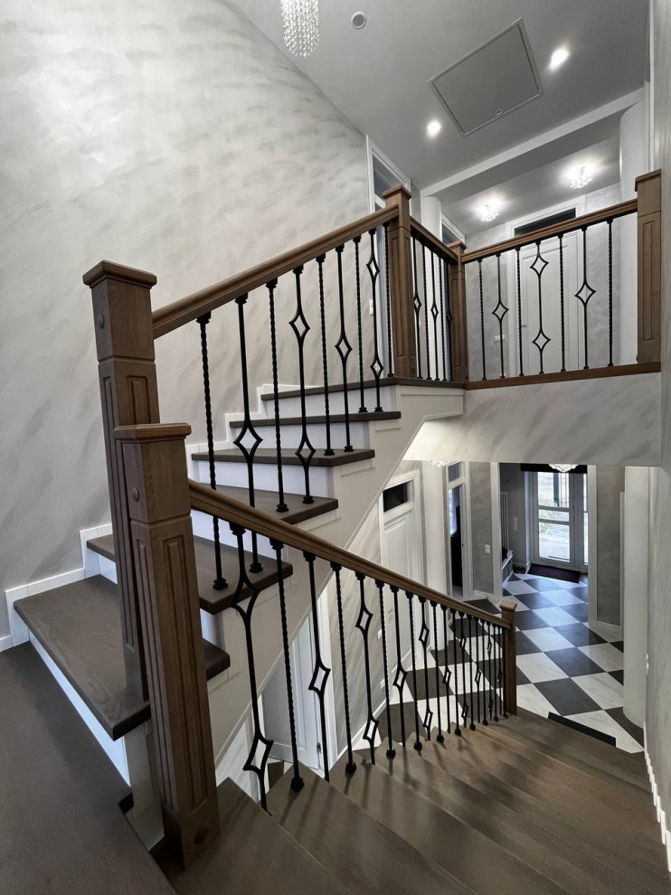 Дубовая лестница