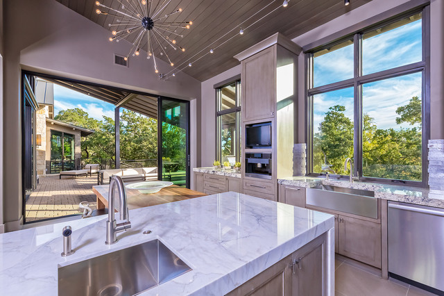 The Bluff contemporary-kitchen