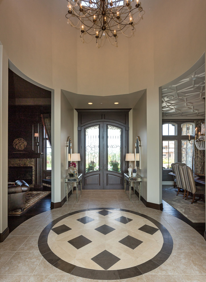 Entryway - transitional entryway idea