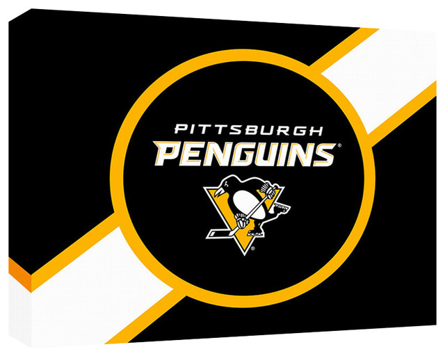 Pittsburgh Penguins Logo 2, 18"x24"x1 3/4"