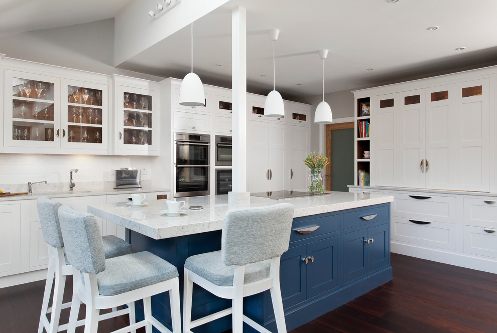 Inspiration for a transitional kitchen remodel in Dublin