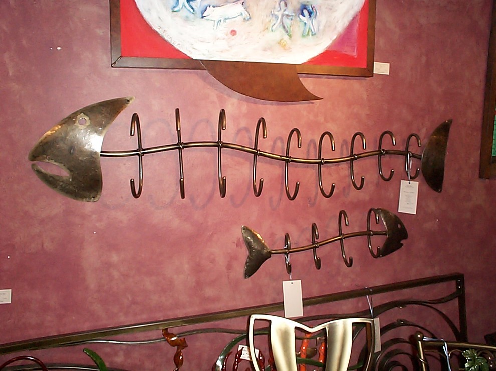 Example of an eclectic entryway design in Seattle