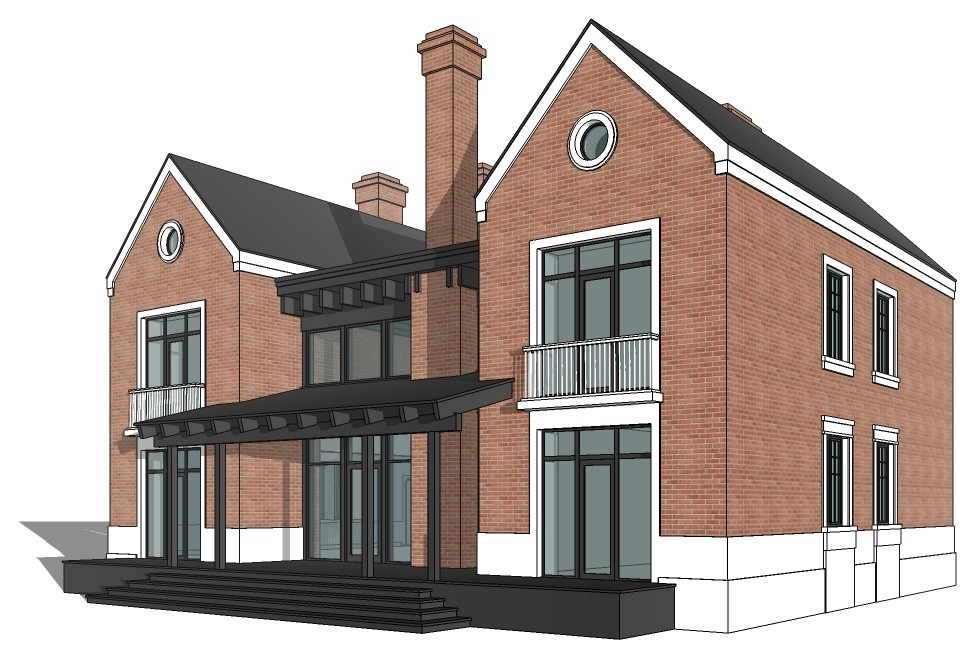 Дом в английском стиле