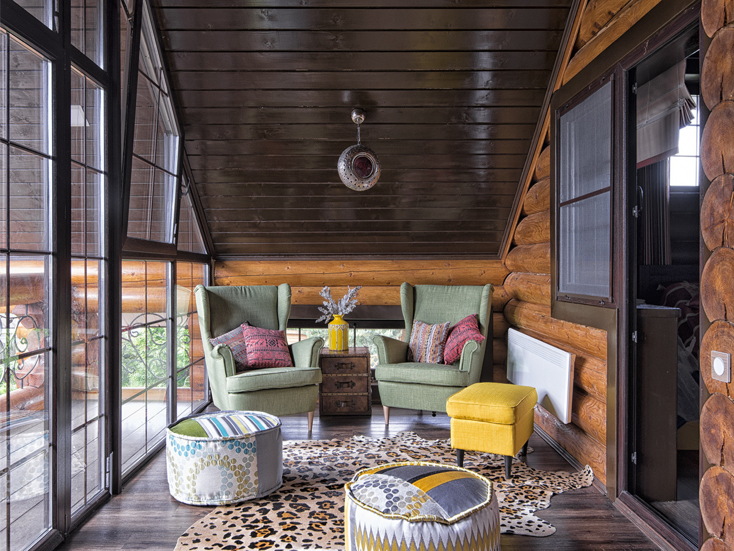 Загородный дом с экзотическим вкусом