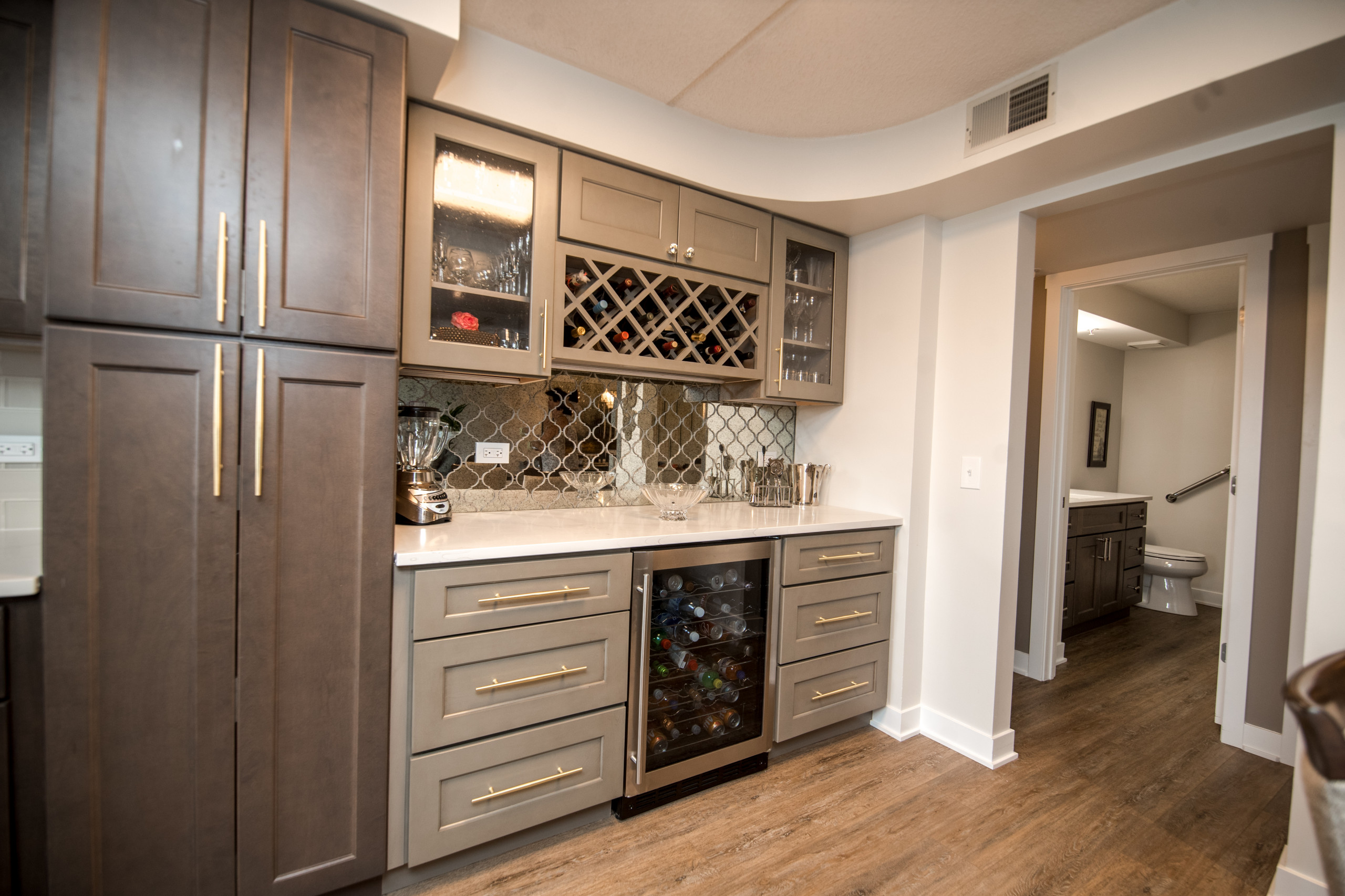 The penthouse renovation