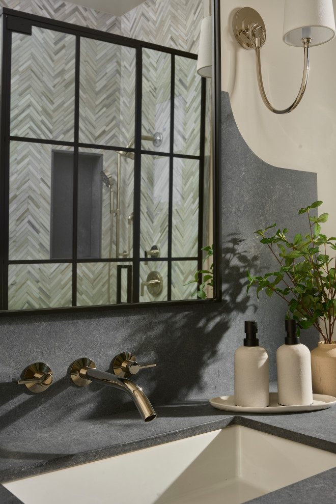 Homestead Lane - Transitional - Powder Room - Phoenix - by Britany ...