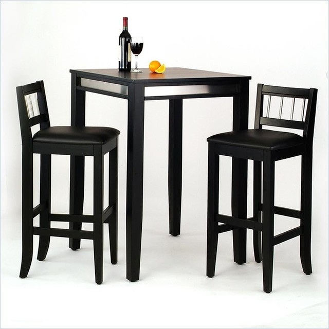 Bar Table Black Transitional