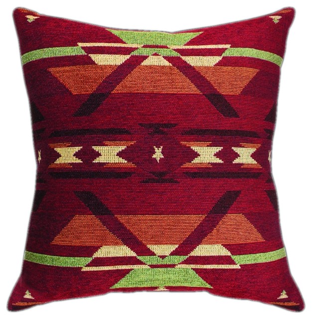 Flame, 20 Tapestry Pillow Knfe Edge