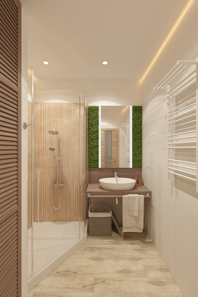 Ванная и санузел в эко стиле