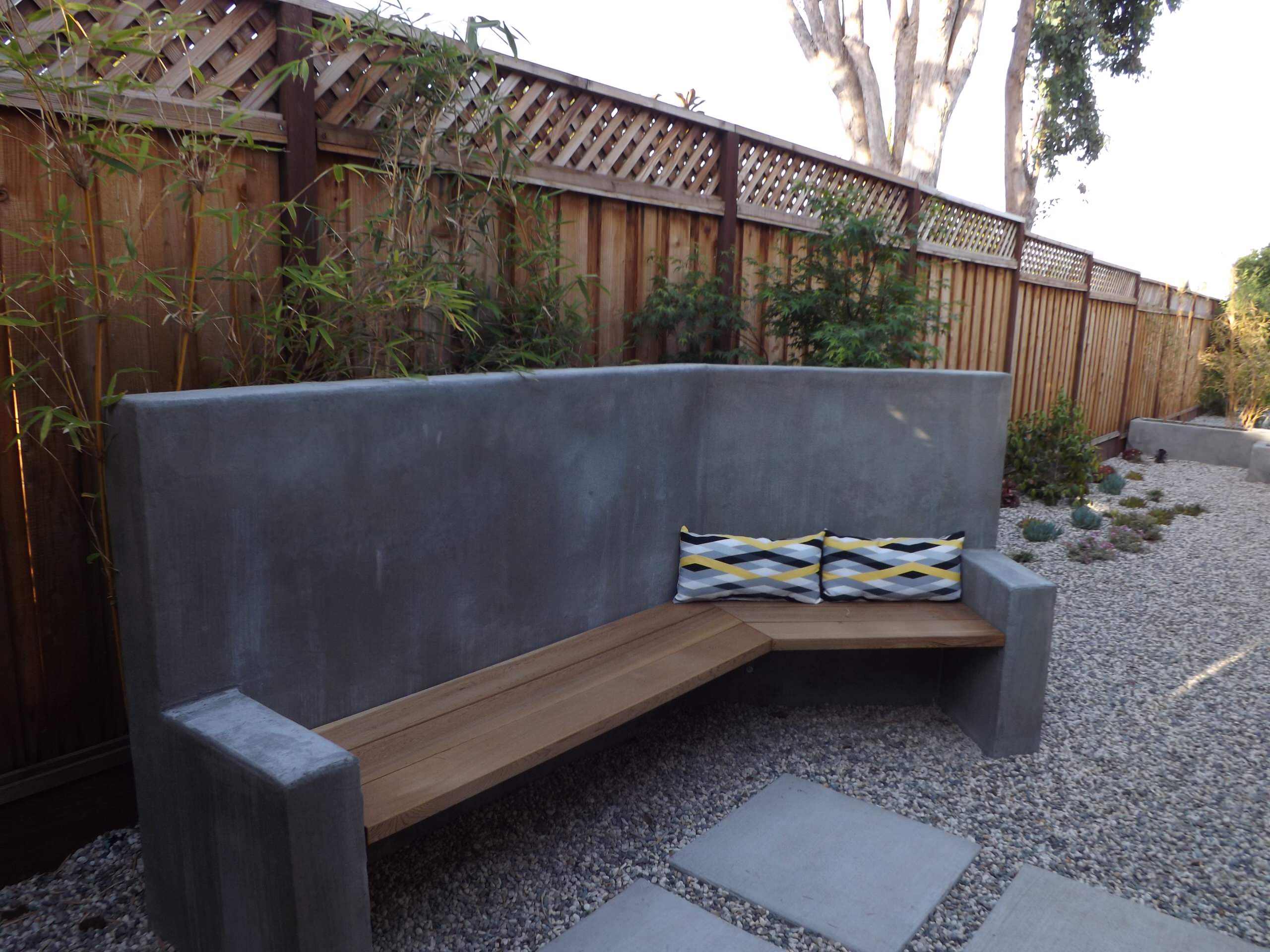 Saratoga side yard