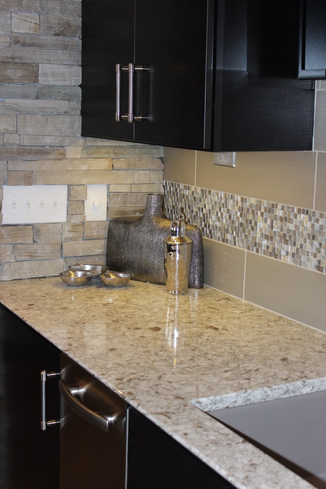 Basement - transitional basement idea