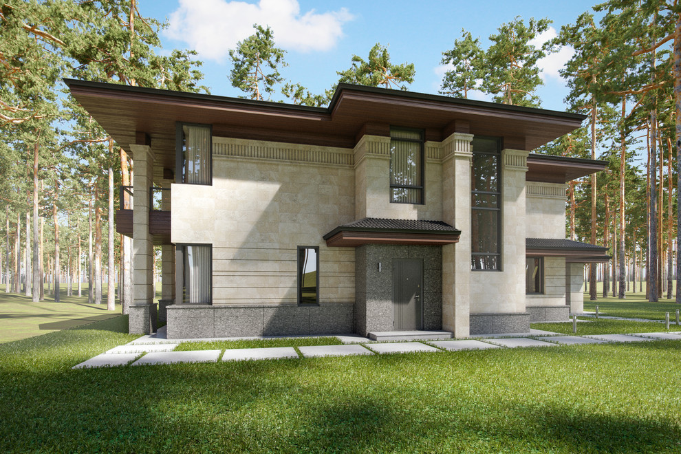 Проект индивидуального жилого дома в коттеджном поселке "Савоя"