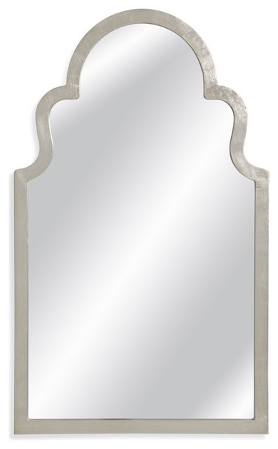 Aurora Wall Mirror Silver 24 X40 Terranean Bathroom Aurora Wall Mirror Silver