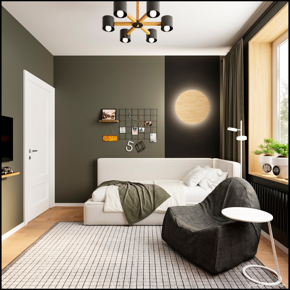 Дизайн 3хкомнатной квартиры в ЖК "Лесопарковый"