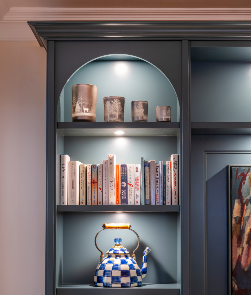 Beautiful Bespoke Wall Unit with Custom Storage