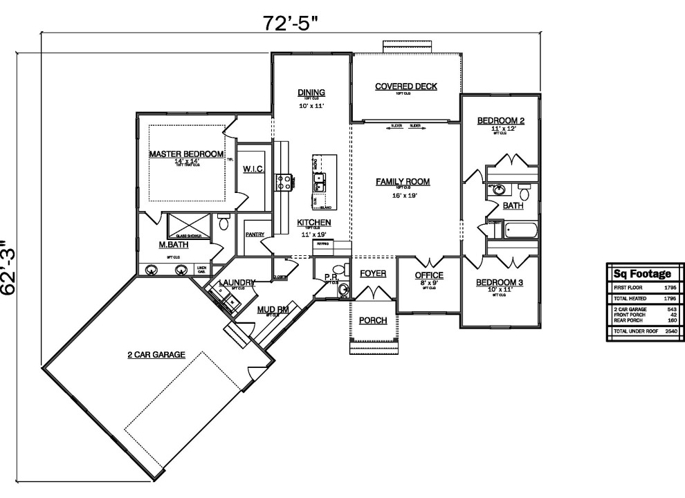 Plan No. 1795