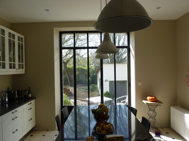 Menuiserie-ch&acirc;ssis acier contemporary-kitchen