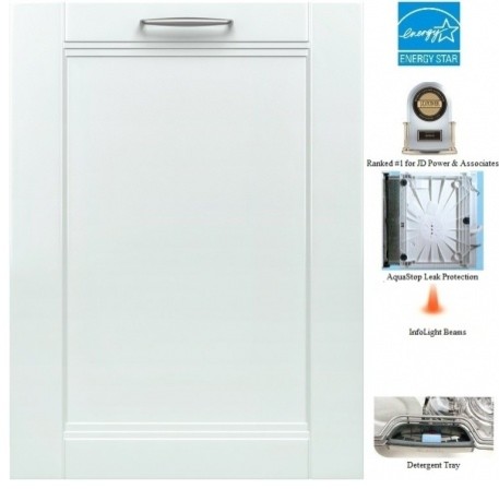800 Series SHV68TL3UC 24" Fully Integrated Dishwasher with 16 Place Setting Capa