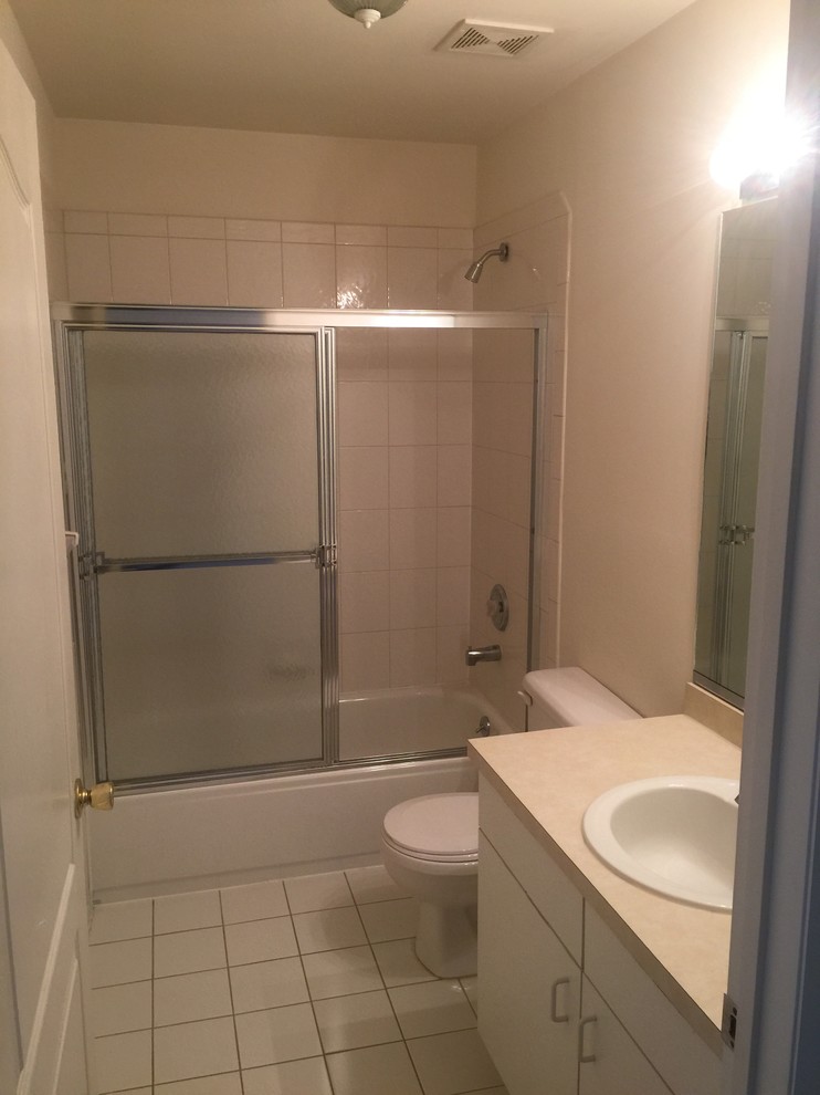 Existing full bathroom renovation